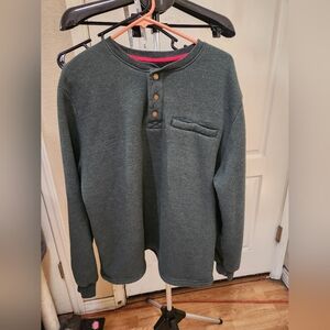 Coleman Green Sherpa Lined Thermal Top